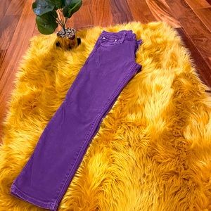 Levi’s purple boot cut jeans size 6